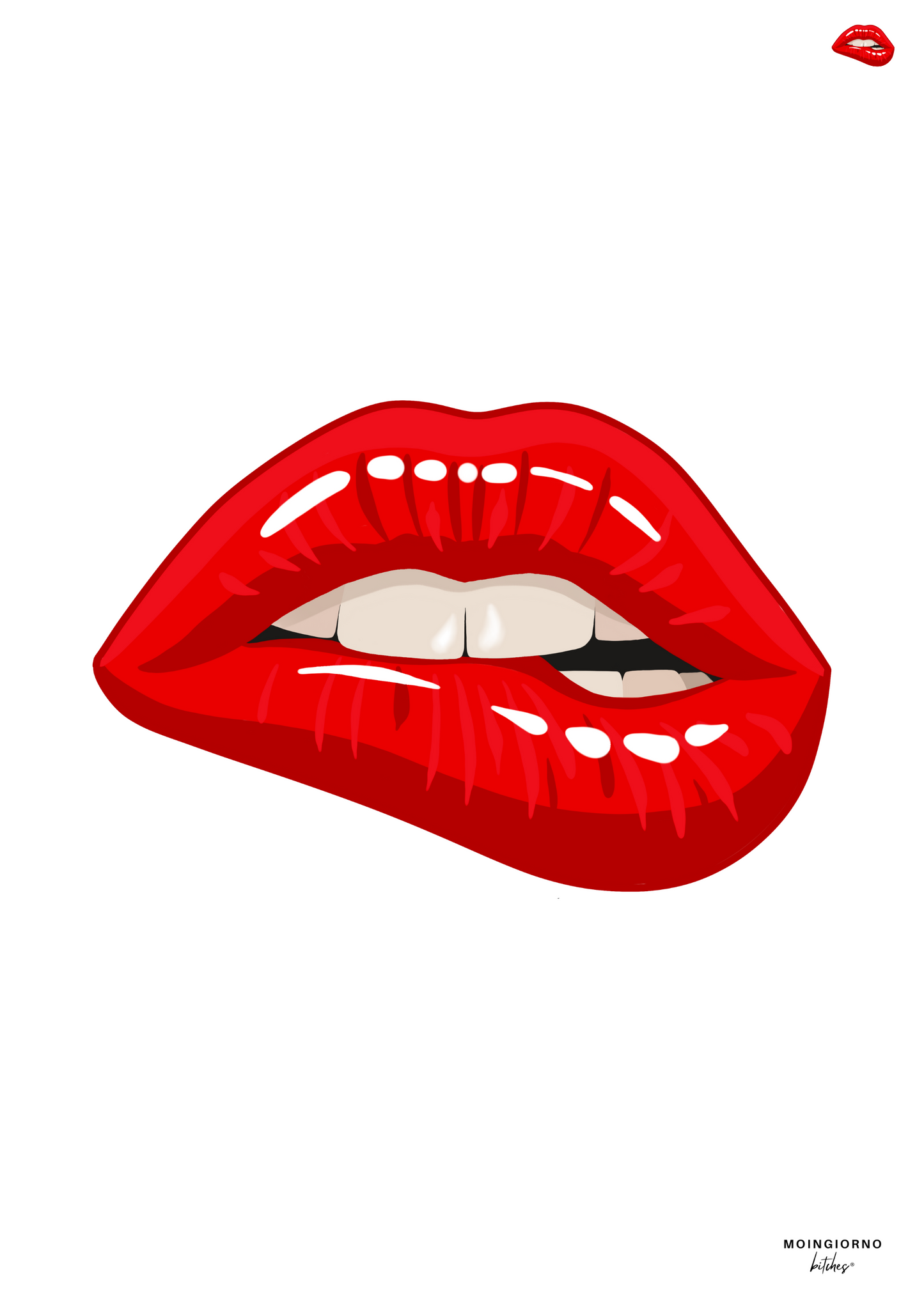 #09 - RED Lip(s) - A1 Plakat