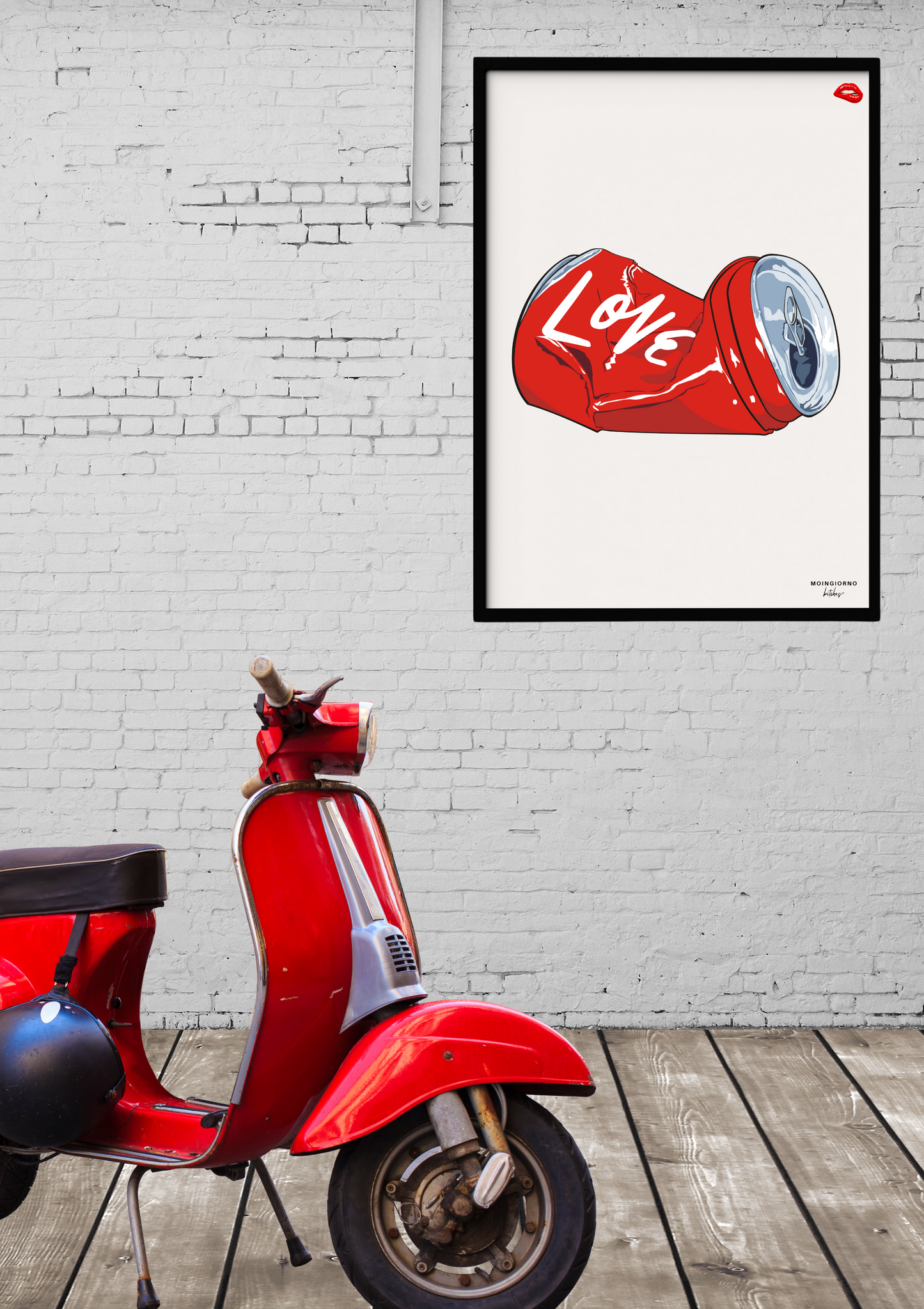 #07 - LOVE Coca Cola - A1 Plakat