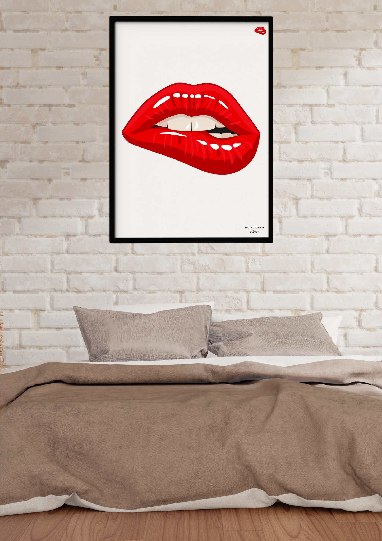 #12 - RED Lip(s) - A1 Plakat